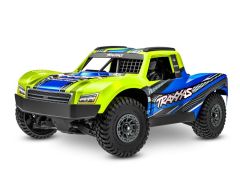 TRX108164-1YLW Traxxas Mini Slash 4x4 Brushless RTR 1:12 | Short-Course Truck mit 4WD & BL-2s Power