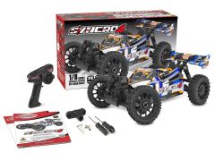 Team Corally SYNCRO-4 RTR 4WD Brushless 1:8 RC Buggy "Orange" ohne Akku/Lader C-00295-O