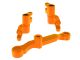 Traxxas Lenkung Umlenkung 6061-T6 Alu orange Mini-Maxx TRX10743-ORNG