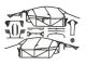 Traxxas Karo-Käfig +KT für 10911 Funco TRX10912