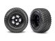 Traxxas Reifen auf Felge schwarz RACE GRAVIX Funco TRX10947