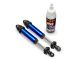 Traxxas Dämpfer GTMAXX hi blau ohne Federn Funco TRX10962-BLUE