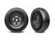 Traxxas Rippen-Reifen vo auf Felge  schwarz/chrome Funco TRX10972-BLKC