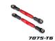 Traxxas L/R Sturzstangen 7075-T6 Alu rot 83mm vorne (2) 4x4&VXL Rustler, Slash TRX3643R