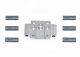 Serpent Bulkhead vorne Alu # SRX-2