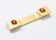 Serpent Suspension bracket hinten vorne Messing SRX2 MM # SRX-2