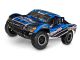 TRX58234-8-BLUE Traxxas Slash 2WD Brushed HD RTR 1:10 Short Course Race Truck blau mit NiMh Akku + 4A USB/C-Lader