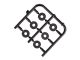 600365 Serpent Scheiben 1.25 + 2.5mm Radstand (4+2)
