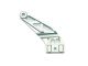 Serpent Versteifungsstrebe Aluminium hinten # S-811 Plus4