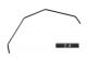 Serpent Model Racing 600970 | Produktansicht vom Serpent Stabilisator hinten 2.4 mm