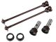 601373 Serpent Doppelkardan Antriebswellen 98mm (2) für die Vorderachse SRX8 + SRX8E