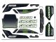 Team Corally - Karosserie-Abziehbilderbogen - Shogun XP 6S - 1 Stück C-00180-385-1