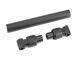 Team Corally - Fahrwerksrohr - Vorne - 106mm - Aluminium - Schwarz - 1 Satz C-00180-719