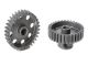 Team Corally - 48 DP Pinion - Short - Hard Anodised AL7075 - 32 Teeth - Shaft Dia. 3.17mm
