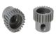 Team Corally - 64 DP Pinion - Short - Hard Anodised AL7075 - 24 Teeth - Shaft Dia. 3.17mm