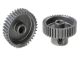 Team Corally - 64 DP Pinion - Short - Hard Anodised AL7075 - 37 Teeth - Shaft Dia. 3.17mm