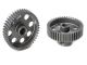 Team Corally - 64 DP Pinion - Short - Hard Anodised AL7075 - 44 Teeth - Shaft Dia. 3.17mm C-70344
