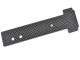 Team Corally - Chassis Plate - Rear - Carbon 3mm - 1 Pc C-00180-806
