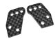 Team Corally - Hub Camber Plates - Rear - Carbon 3mm - 2 Pcs C-00180-1090