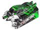 Team Corally - Polycarbonate Body - Syncro - Painted - Cut - Decals - Green Color - 1 Pc C-00180-1055-2G