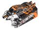 Team Corally - Polycarbonate Body - Syncro - Painted - Cut - Decals - Orange Color - 1 Pc C-00180-1055-2O
