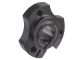 Team Corally - Wheel Hub - Solid Axle - Aluminium - Black - 1 Pc