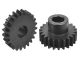 Team Corally Motorritzel Modul 1 Stahl  23 Zähne Motorwelle ø8mm
