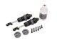 Traxxas GTR Dämpfer L Stahl-grau (2) 4x4/VXL/VX3 Slash, 2WD VX3 TRX7461-STGRY