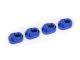 Traxxas Querlenkerstifte-Halter (4) Alu blauMaxx TRX7743-BLUE