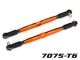 Traxxas Vorspurstange 7075-T6 Aluminium orange 157mm (2) X-Maxx TRX7748-ORNG