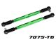 Traxxas Vorspurstange 7075-T6 Aluminium grün 157mm (2) X-Maxx TRX7748G