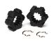Traxxas Radmitnehmer +Clips Funco TRX7756-BLK