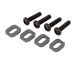 Traxxas Motorhalter Scheiben Aluminium grau (4) X-Maxx, XRT TRX7759-GRAY