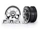 Traxxas Felgen 8-Loch Mag 2.2 chrom mit Zentral-Kappen TRX8163