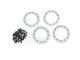 Traxxas Beadlock-Ring 2.2 Aluminium satin mit Schrauben TRX8168