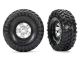 Traxxas Canyon Trail 4.6x1.9 Reifen auf TRX-4 Felgen satin-chrom TRX8179X