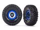 Traxxas Canyon Trail 4.6x1.9 a. Method Felgen satin-schw.-chrom TRX8182