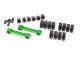 Traxxas Querlenkerhalter Aluminium grün mit Einsätze v/h TRX8334G
