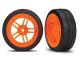 Traxxas Response Reifen auf 1.9 Felgenorange vorne TRX8373A