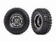 Traxxas Canyon RT auf Big Rig 2.2 Felgenschwarz-chrom hinten TRX8854X