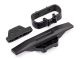 Traxxas Bumper mit Support und Halter hinten Hoss 4x4 TRX9036