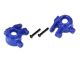 Traxxas Extreme Heavy Duty Lenkhebel blau l/r  mit Kleinteile 4x4 Rustler, Slash  TRX9037X