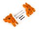 Traxxas Extreme Heavy Duty Radträger orange l/r  mit Kleinteile 4x4 Rustler, Slash  TRX9050T