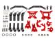 Traxxas Extreme Heavy Duty Aufhängungs-Set  komplett rot 4x4 Rustler, Slash TRX9080R
