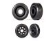 Traxxas Komplettrad Wheelie bar schwarz (4) TRX9461