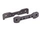 Traxxas Querlenkerhalter vorne 6061-T6 Aluminium dunkel-titan TRX9527A