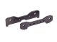 Traxxas Querlenkerhalter hinten 6061-T6  Aluminium dunkel-titan TRX9528A