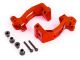 Traxxas C-Hub 6061-T6 Alu rot l/r mit  Kingpin-Lagerung TRX9532R