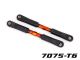 Traxxas Sturz-Spurstange 7075-T6 Alu  orange 117mm vorne (2) TRX9547T