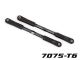 Traxxas Sturz-Spurstange 7075-T6 Alu dunkel dunkel-titan 144mm hinten (2)  TRX9548A